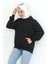 Ahlin Kapüşonlu Sweat 1101 - Siyah 5