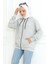 Ahlin Kapüşonlu Sweat 1101 - Gri 2