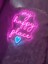 My Happy Place Yazı Neon Led Tabela 1