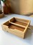 Modern Bambu Peçetelik - 18X18X5 cm 1