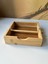 Modern Bambu Peçetelik - 18X18X5 cm 5