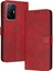 Xiaomi 11T/11T Pro Kickstand Saf Renk Pu Deri ile Flip Case (Yurt Dışından) 1