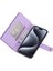 IPhone 15 Için Flip Case Pro Bilek Kayışı Kickstand Çok Fonksiyonlu Kart (Yurt Dışından) 3