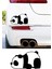 Yorgun Panda Resmi Oto Araba Cam Sticker Çıkartma Bilgisayarlar,kamyonlar, Motosikletler Için 1