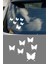 Kelebekler Resmi Oto Araba Cam Sticker Çıkartma Bilgisayarlar,kamyonlar, Motosikletler Için 3