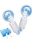 2 Li Set Buz Küre Soğuk Masaj ve Terapi Topu Ice Globes Leke Önleyici Mavi Buz Küresi Soğuk Masaj ve 4