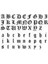 Zincirli 925 Ayar Gümüş Old English Fontlu Harfli Erkek Kolye 3