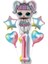 Lisanslı Unicorn Lol Bebek Pembe Rakam Balon Seti Lol Surprise 1 Yaş Pembe Rakam Balon 1