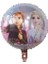 Frozen Elsa Mavi Pullu Şeffaf Balon Rakam Balon Kalp Yıldız Folyo Balonlu Karlar Kraliçesi Konsepti 3