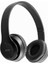 MT22 P47I Wireless Bluetooth Kablosuz Kulaklık Extra Bass Radyolu Katlanabilir Hıfı Stereo 5.0 Bluetooth Aktif Gürültü Önleyici 1