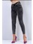 Monster Kadın Füme Skinny Jeans Kot Solmaz Toparlayıcı Pantolon 1