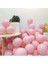 Makaron Pembe Balon 12 Inç 30 cm 10 Adet Makron Soft Balon 1