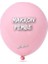 Makaron Pembe Balon 12 Inç 30 cm 10 Adet Makron Soft Balon 2