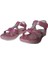 Kız Çocuk Pembe Ortopedik Taban Günlük Sandalet CASSY365-00 5
