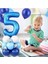 Mavi Tema Rakam Balon Karşılama Seti Yaş Balonlu Sütun Seti (Kolay Kurulum Videolu Yapım Anlatımlı) 5