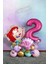 Little Mermaid Ariel Küçük Deniz Kızı Balon Buketi Fuşya Rakam Balon 1