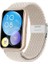 Watch Fit 2 Aktif Edition Gece Siyahı Uyumlu Likralı Bez Kumaş Kordon 1