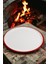 22 No 22 cm Pizza Tabağı Tepsisi Kahvaltı Tabağı Supla Pasta Tabağı Servis Tabağı 5