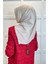 Kroren By Armanda Vual Eşarp - Ipeksi Parlak Eşarp KR7558 3