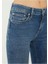 Kadın Skinny Likralı Kot Pantolon Yüksel Bel Dar Paça Mavi Günlük Stil 1