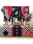 Race Car Set Arabalar Yarış Arabası Şimşek Mcqueen Doğum Günü Kırmızı Araba Full Set Rakam Balon 4