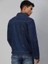 Erkek Lacivert Slim Fit Kot Ceket 2