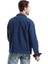 Koyu Lacivert Erkek Slim Fit Denim Kot Ceket 2