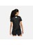 Dri-Fit Swoosh Graphic Running Short-Sleeve Kadın Tişört, Kadın Spor Siyah Tshirt 3