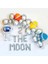 2 The Moon Astronot Balon Zinciri Full Set Uzay Roket Balon Zincir Seti (2 Yaş Içindir) 1