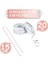 Büyük Rakam Balon Rose Gold 4 Yaş + Konfeti Pullu Şeffaf Balon ve Metalik Rose Gold Balon 2
