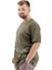 Superxl T-Shirt Bıs Yaka Belıef 24085 Haki 3