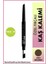 NYX Professional Makeup Fill & Fluff Eyebrow Pomade Pencil Kaş Kalemi- Ash Brown 1