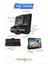 Araç Içi Kamera 4'' Ekran 3 Kameralı 170° Geniş Açı 1080P G-Sensör Gece Görüşlü 32GB Sd Kart 2
