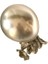 Krom Gold Balon Bandı Yanıkturuncu Balon Pullu Balon Seti 4