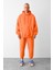 Erkek 3 Ip Turuncu Eşofman Takımı Oversize Jogger 1