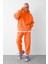 Erkek 3 Ip Turuncu Eşofman Takımı Oversize Jogger 2
