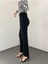 Yüksek Bel Normal Paça Mom Fit Siyah Kadın Denim Pantolon 2024 2