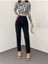 Yüksek Bel Normal Paça Mom Fit Siyah Kadın Denim Pantolon 2024 4