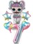Lisanslı Unicorn Lol Bebek Pembe Rakam Balon Seti Lol Surprise 7 Yaş Pembe Rakam Balon 1