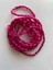 Arpa Boncuk 3X6CM. Fuşya 2 Dizi 1