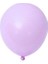 Makaron Lila Balon 12 Inç 30 cm 10 Adet Makron Soft Balon 2