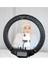 18INÇ Ring Light Youtuber Tiktok LED Çantalı ve Kumandalı 3 Telefon Tutucu Makyaj Işığı+2.1 M Tripod 4