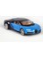 Lisanslı Bugatti Chiron Metal Model Araba 1:32-1:34 Çek-Bırak Mekanizmalı Mavi 1
