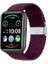Watch Fit 2 Active Edition Sakura Pembesi Uyumlu Likralı Bez Kumaş Kordon 1