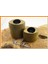Dekoratif Tealight Mumluk Antik Altın Renk 3