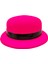 Neon Partisi Pembe Renk Melon Plastik Parti Şapkası (Clz) 1