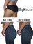 B700 Popo Şekillendirici,destekleyici Silikon Külot Sponge Pants-Siyah 4