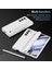 Samsung Galaxy Z Fold6 5G Kılıf Stylus ve Temperli Cam Filmli Sert PC Telefon Kılıfı-Beyaz (Yurt Dışından) 3