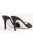 Deri Siyah Kadın Topuklu Ayakkabı Nancy 3