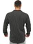 Erkek Rahat Fit Pamuklu Spor Sweatshirt Siyah Big Sam 4709 3